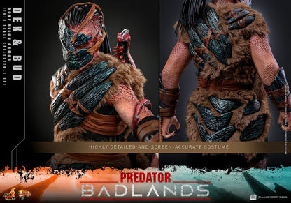 Pre-Order - Predator: Badlands MMS873 Dek (Bone Bison Armor) and Bud 1/6th Scale Collectible Figure