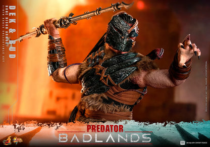 Pre-Order - Predator: Badlands MMS873 Dek (Bone Bison Armor) and Bud 1/6th Scale Collectible Figure
