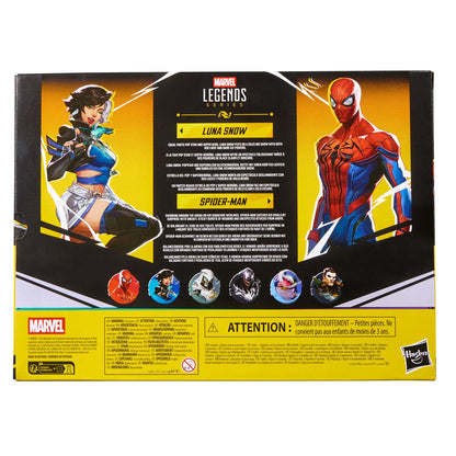 Pre-Order - Marvel Rivals Marvel Legends Spider-Man & Luna Snow Action Figure Two-Pack