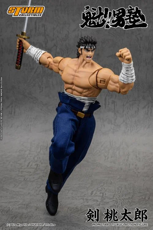 Pre-Order - Sakigake!! Otokojuku Momotaro Tsurugi 1/12 Scale Action Figure