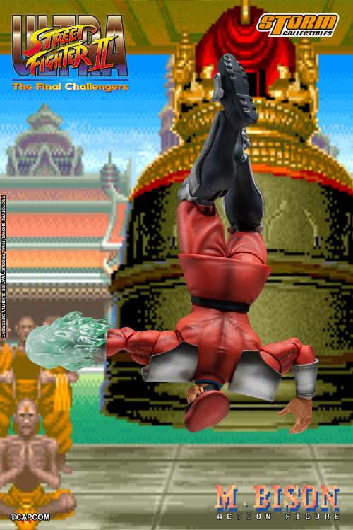 Ultra Street Fighter II: The Final Challengers M. Bison 1/12 Scale Action Figure