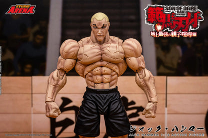 Pre-Order - Baki Hanma: Son of Ogre Storm Arena Jack Hammer 1/12 Scale Action Figure