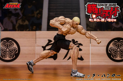 Pre-Order - Baki Hanma: Son of Ogre Storm Arena Jack Hammer 1/12 Scale Action Figure