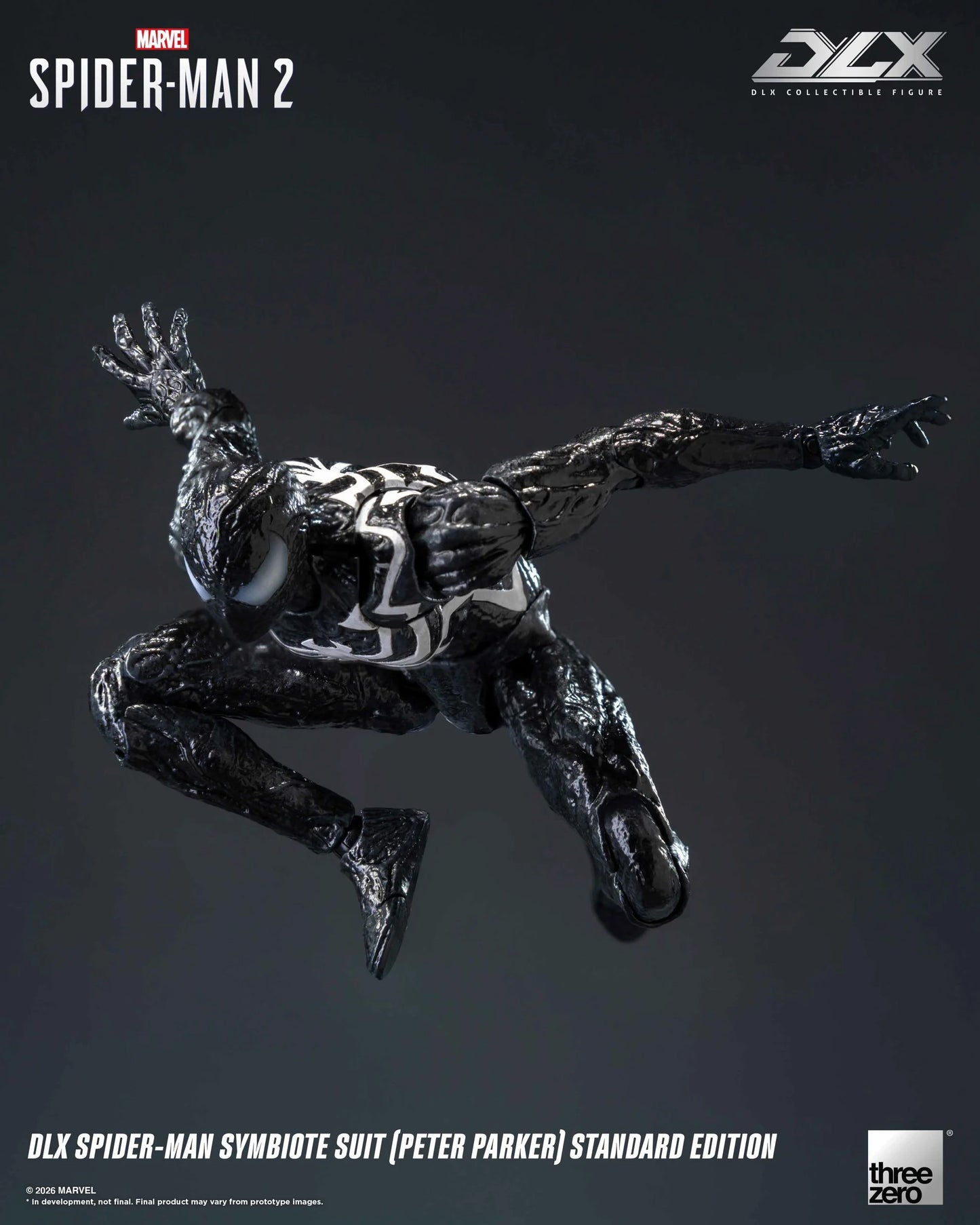 PRE-ORDER - Marvel's Spider-Man 2 DLX Spider-Man Symbiote Suit (Peter Parker) Standard Edition Action Figure