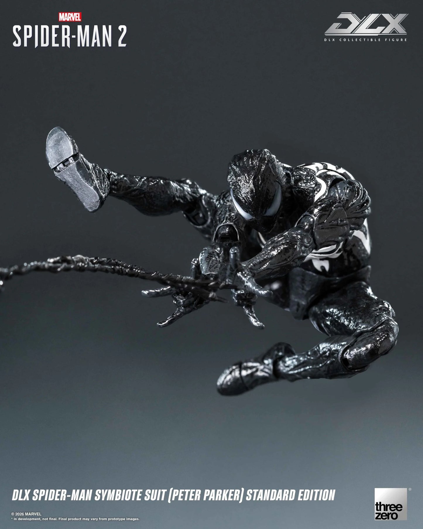PRE-ORDER - Marvel's Spider-Man 2 DLX Spider-Man Symbiote Suit (Peter Parker) Standard Edition Action Figure