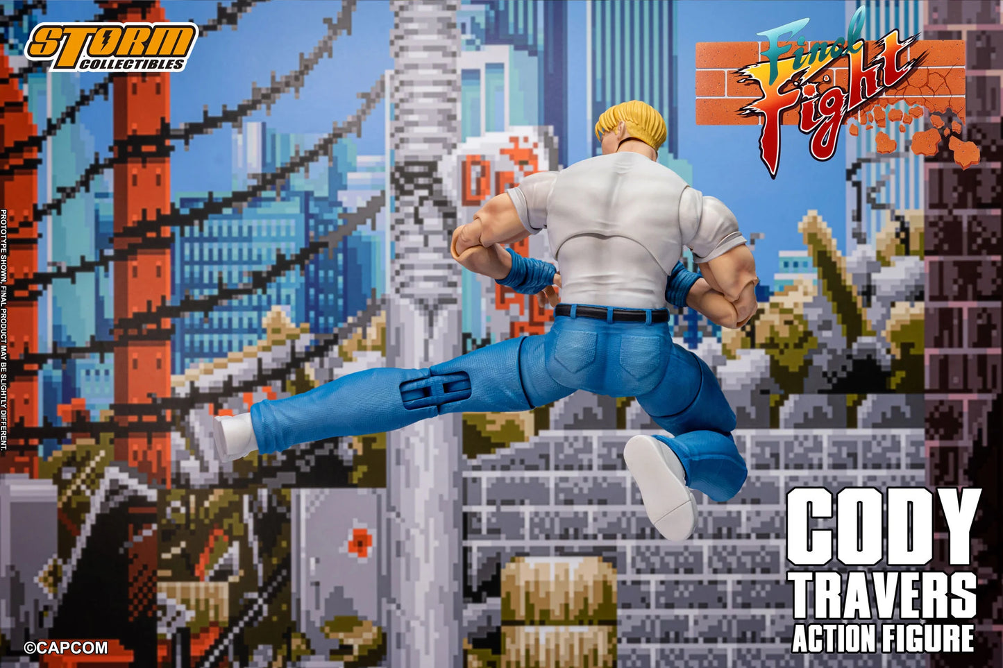 Pre-Order - Final Fight Cody Travers 1/12 Scale Action Figure