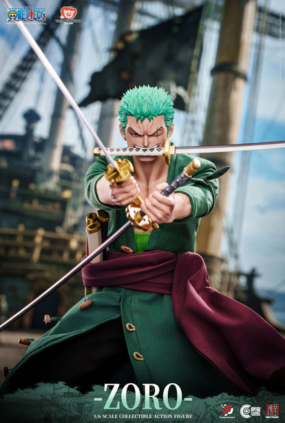 Pre-Order: One Piece Pixel Poses Roronoa Zoro (Standard Ver.) 1/6 Scale Action Figure