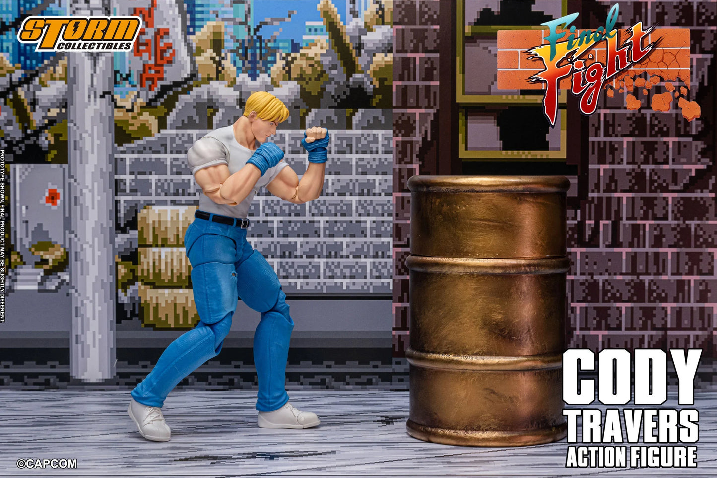 Pre-Order - Final Fight Cody Travers 1/12 Scale Action Figure