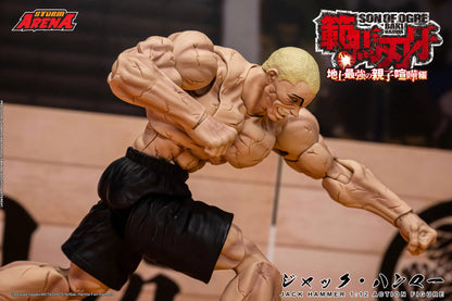 Pre-Order - Baki Hanma: Son of Ogre Storm Arena Jack Hammer 1/12 Scale Action Figure