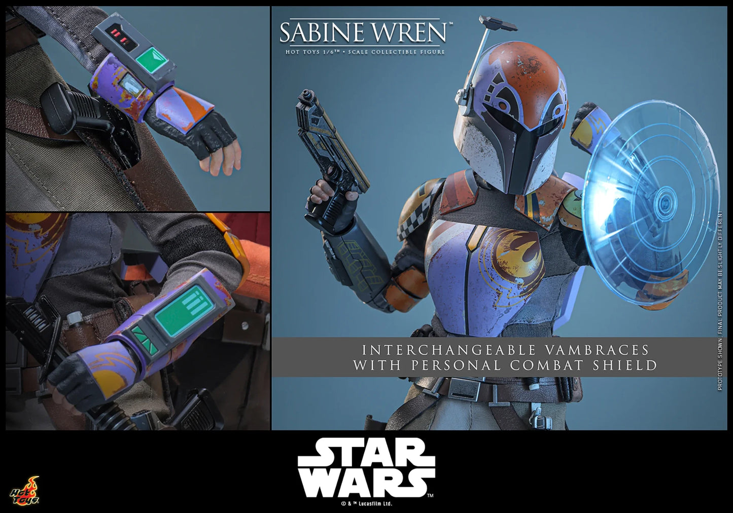 Pre-Order: Star Wars Rebels TMS171 Sabine Wren 1/6th Scale Collectible Figure