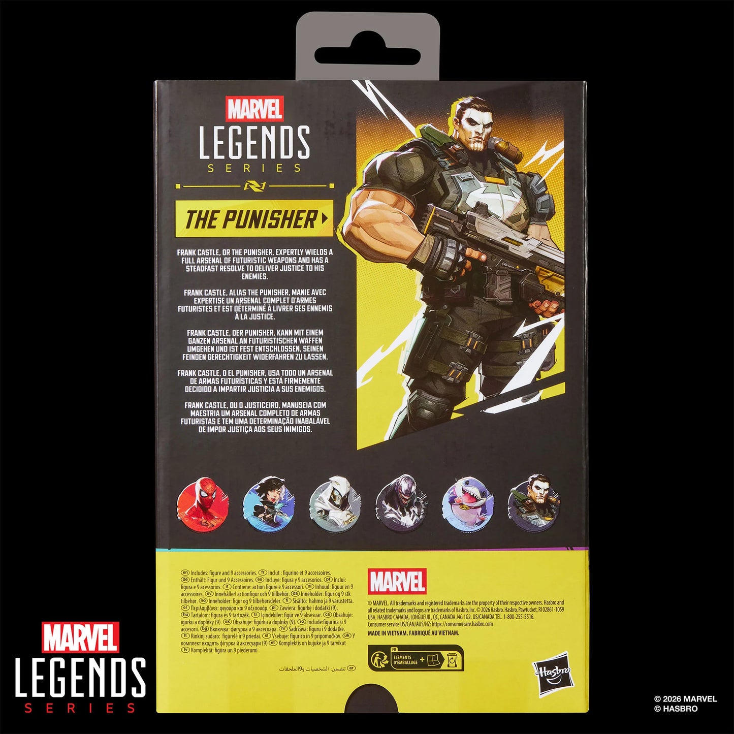 Pre-Order - Marvel Rivals Marvel Legends The Punisher Action Figure