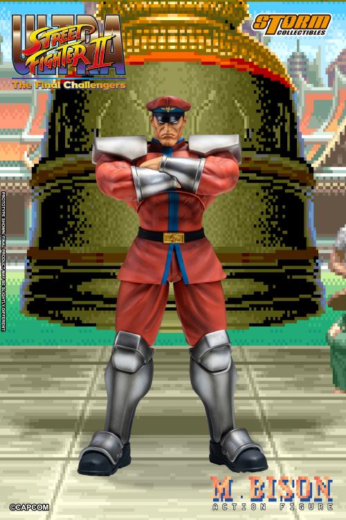 Ultra Street Fighter II: The Final Challengers M. Bison 1/12 Scale Action Figure