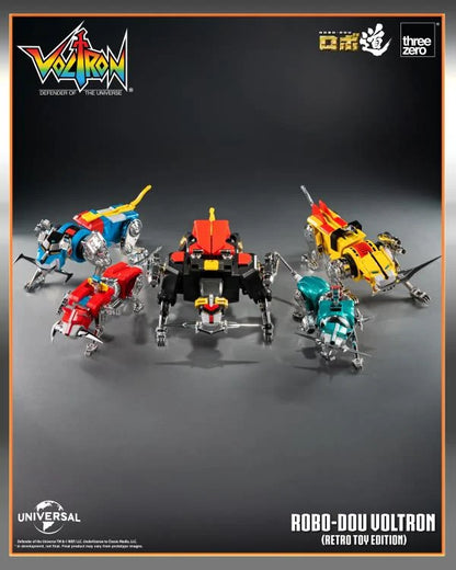 PRE-ORDER - Voltron: Defender of the Universe ROBO-DOU Voltron (Retro Toy Edition) Action Figure