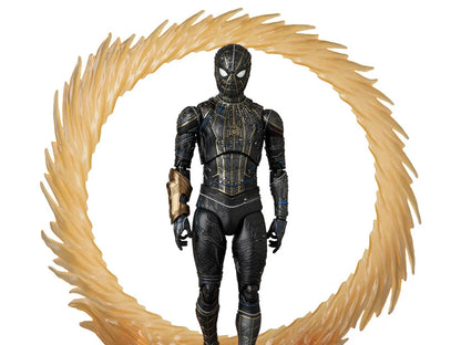 PRE-ORDER:Spider-Man: No Way Home MAFEX No.308 Spider-Man (Black and Gold Suit Ver.) Action Figure