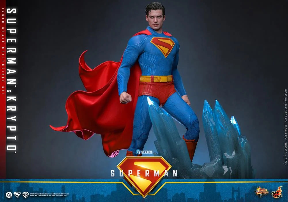 PRE-ORDER - Superman (2025) MMS812 Superman & Krypto 1/6th Scale Collectible Figure Set