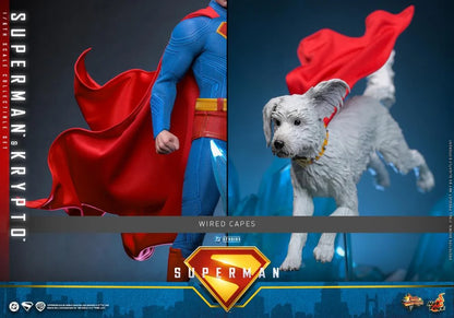 PRE-ORDER - Superman (2025) MMS812 Superman & Krypto 1/6th Scale Collectible Figure Set