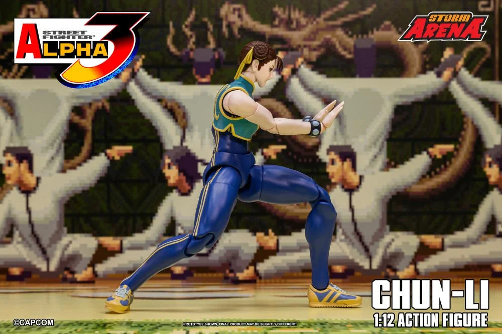 Pre-Order - Street Fighter Alpha 3 Storm Arena Chun-Li 1/12 Scale Action Figure