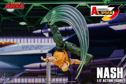 Street Fighter Alpha 3 Storm Arena Nash 1/12 Scale Action Figure
