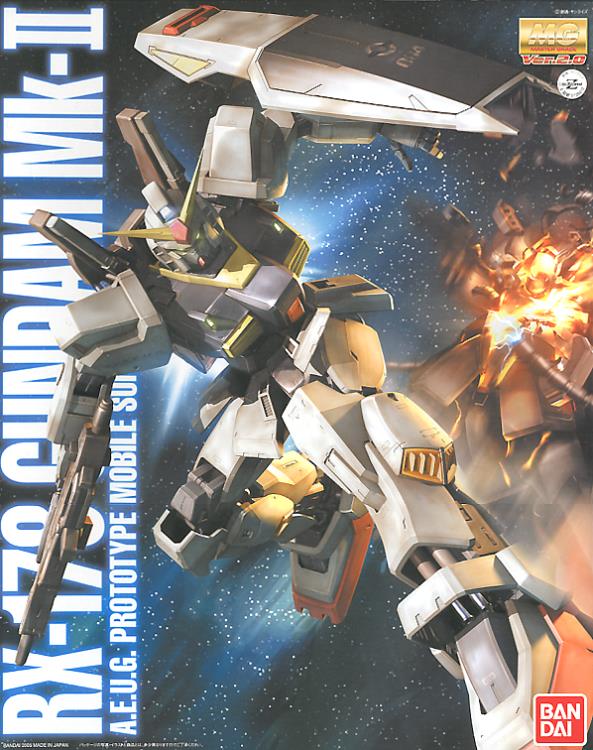 Mobile Suit Zeta Gundam MG RX-178 Gundam Mk-II (Ver 2.0) 1/100 Scale Model Kit
