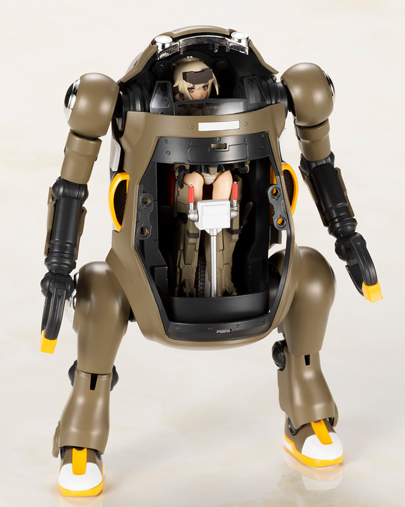 Handscale Girl Gourai with 20 MechatroWeGo "Brown" Model Kit
