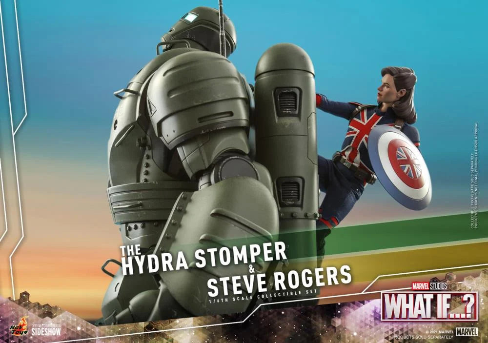 What If...? TMS060 The Hydra Stomper and Steve Rogers 1/6th Scale Collectible Figure Set