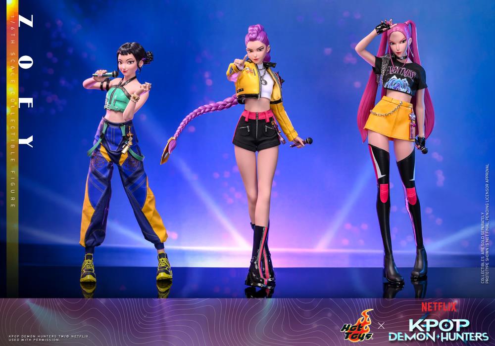 Pre-Order: KPop Demon Hunters TMS178 Zoey 1/6th Scale Collectible Figure