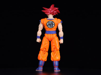 Dragon Ball Super S.H.Figuarts Super Saiyan God Goku (Saiyan God Instilled With the Light of Righteous Hearts) Action Figure