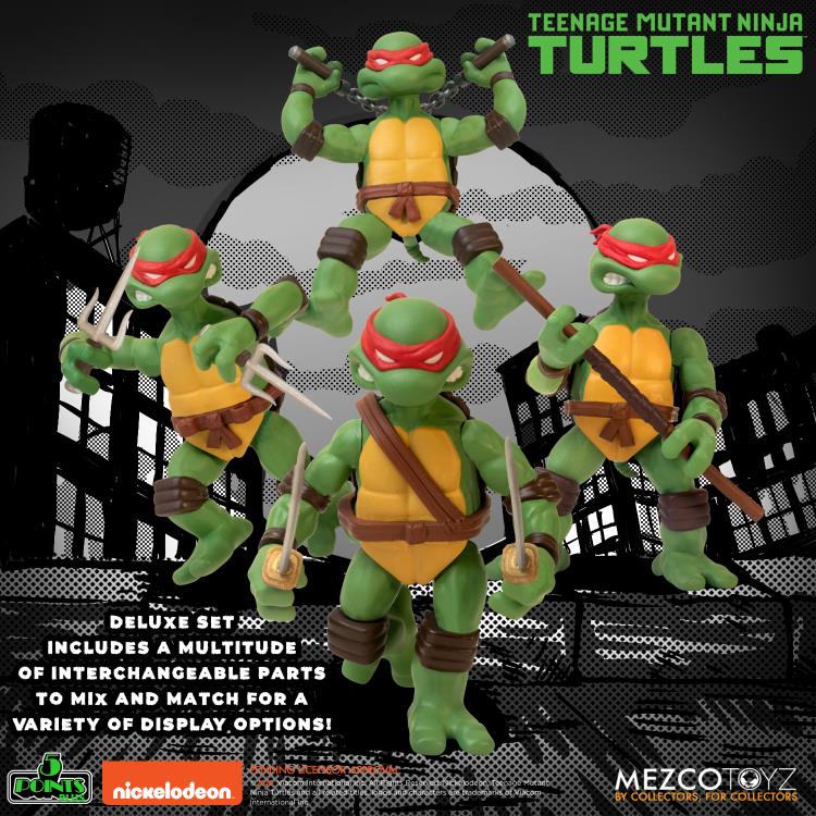 Teenage Mutant Ninja Turtles 5 Points Plus Boxed Set