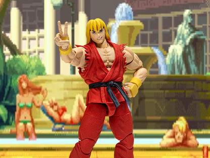 Street Fighter Zero 3 Storm Arena Ken 1/12 Scale Action Figure (Asia Packaging)