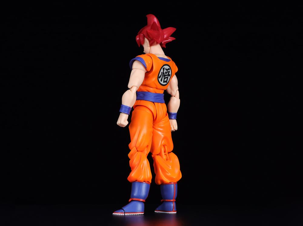 Dragon Ball Super S.H.Figuarts Super Saiyan God Goku (Saiyan God Instilled With the Light of Righteous Hearts) Action Figure
