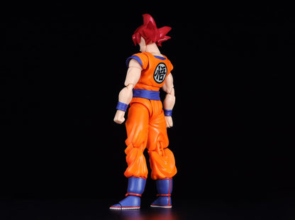 Dragon Ball Super S.H.Figuarts Super Saiyan God Goku (Saiyan God Instilled With the Light of Righteous Hearts) Action Figure