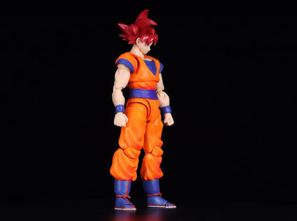 Dragon Ball Super S.H.Figuarts Super Saiyan God Goku (Saiyan God Instilled With the Light of Righteous Hearts) Action Figure