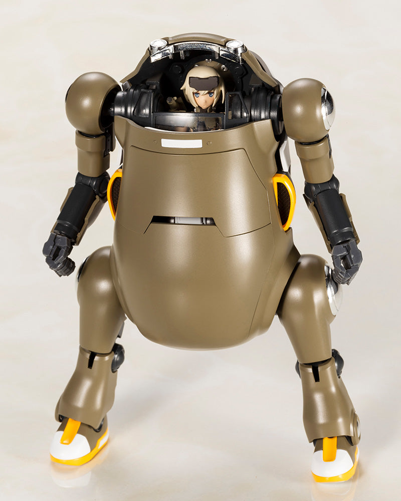 Handscale Girl Gourai with 20 MechatroWeGo "Brown" Model Kit