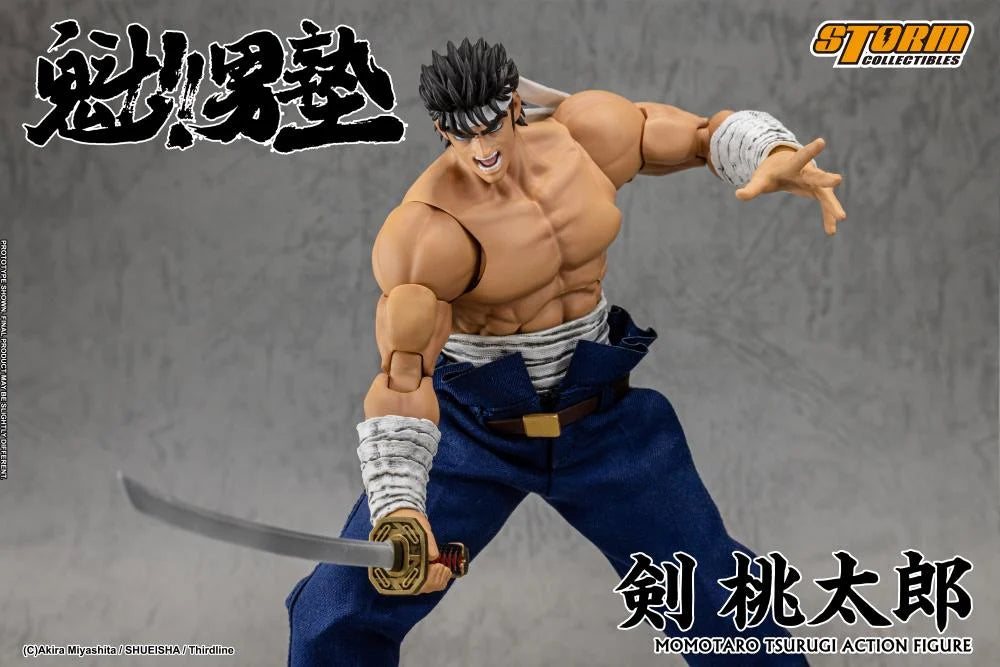 Pre-Order - Sakigake!! Otokojuku Momotaro Tsurugi 1/12 Scale Action Figure