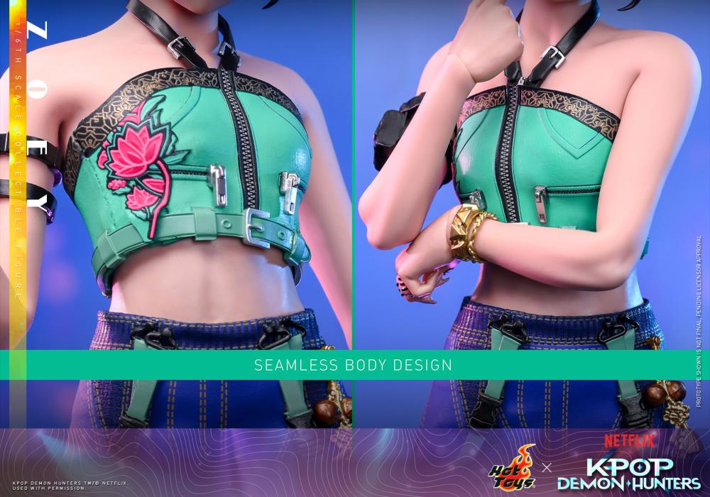 Pre-Order: KPop Demon Hunters TMS178 Zoey 1/6th Scale Collectible Figure