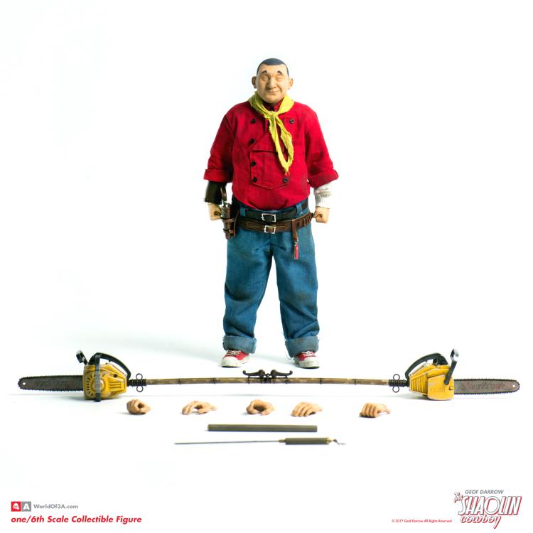 Geof Darrow X ThreeA Shaolin Cowboy 1/6 Scale Figure