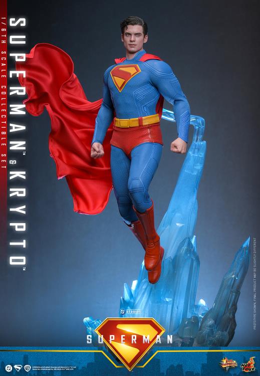 PRE-ORDER - Superman (2025) MMS812 Superman & Krypto 1/6th Scale Collectible Figure Set