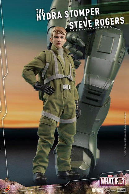 What If...? TMS060 The Hydra Stomper and Steve Rogers 1/6th Scale Collectible Figure Set