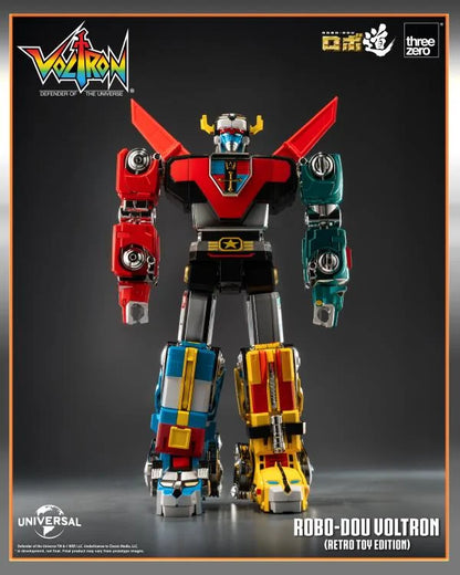 PRE-ORDER - Voltron: Defender of the Universe ROBO-DOU Voltron (Retro Toy Edition) Action Figure