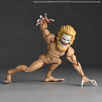 Attack on Titan Amazing Yamaguchi Revoltech NR102 Jaw Titan Action Figure