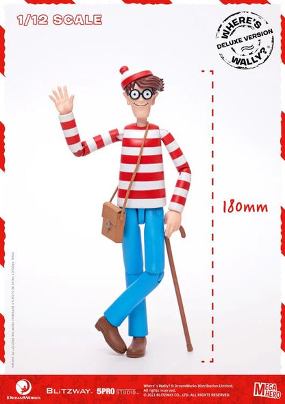 Where's Waldo? MEGAHERO Waldo 1/12 Scale Figure