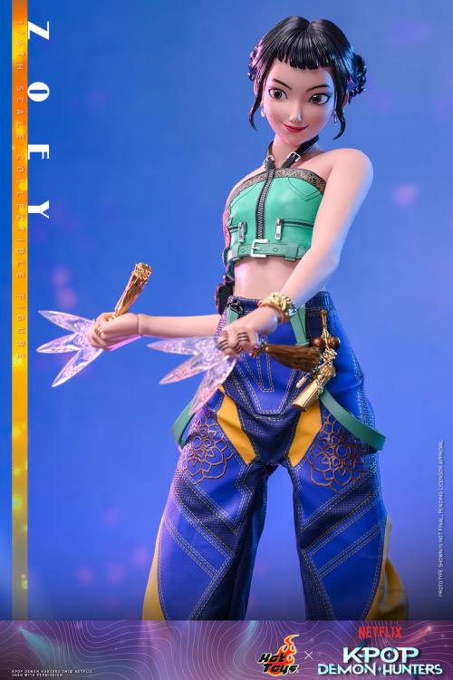 Pre-Order: KPop Demon Hunters TMS178 Zoey 1/6th Scale Collectible Figure