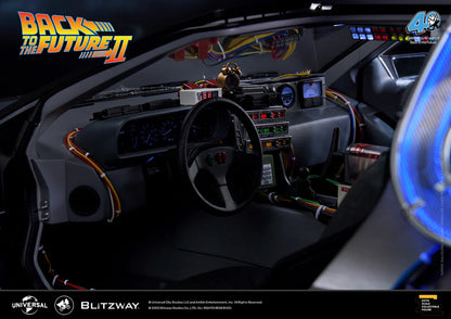 Pre-Order: Blitzway - Back to the Future 2 'Time Machine 1/6 Scale