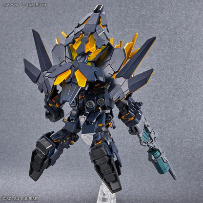 Mobile Suit Gundam SD Gundam Cross Silhouette Unicorn Gundam Unit 2 Banshee (Destroy Mode) & Banshee Norn Parts Set