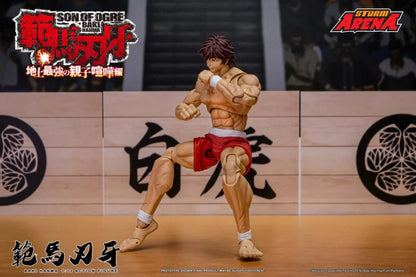 Baki Hanma: Son of Ogre Storm Arena Baki Hanma 1/12 Scale Action Figure