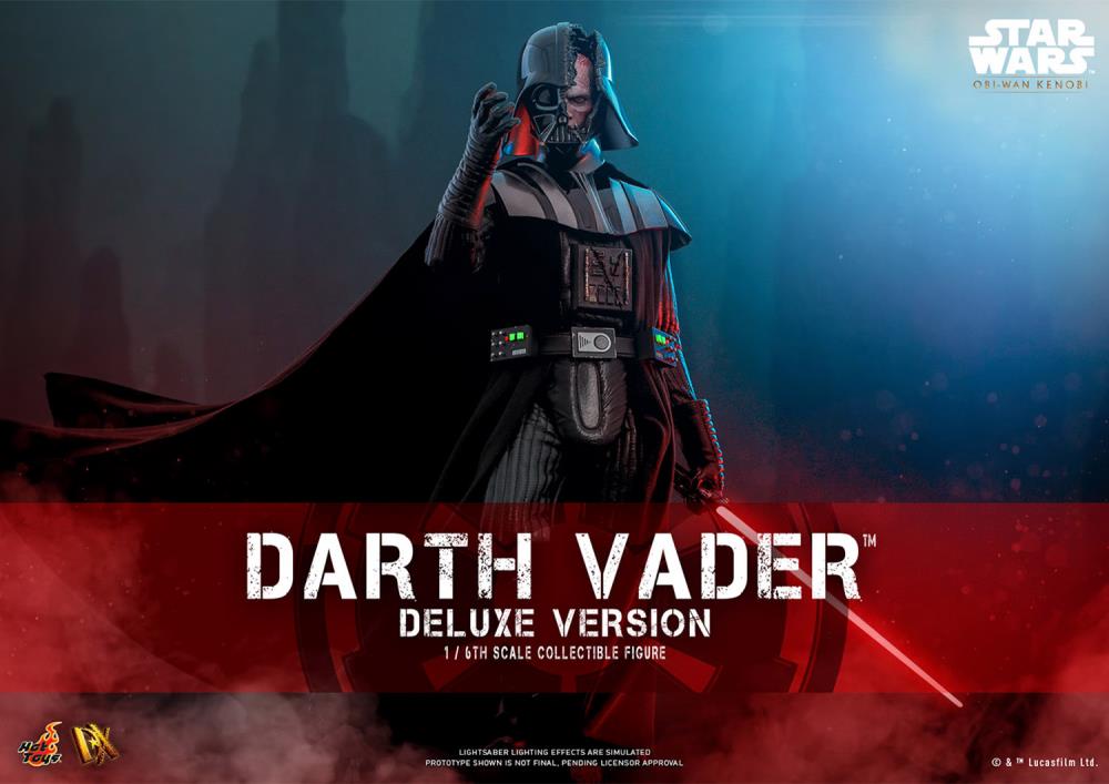 Star Wars: Obi-Wan Kenobi DX28 Darth Vader Deluxe Set Special Edition 1/6th Scale Collectible Figure