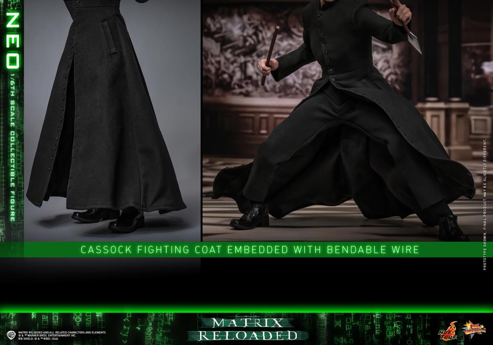 Pre-Order: The Matrix Reloaded MMS868 Neo 1/6th Scale Collectible Figure
