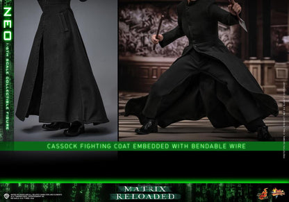 Pre-Order: The Matrix Reloaded MMS868 Neo 1/6th Scale Collectible Figure