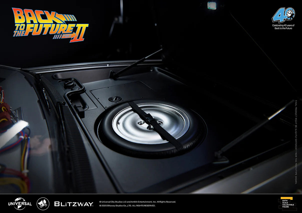 Pre-Order: Blitzway - Back to the Future 2 'Time Machine 1/6 Scale