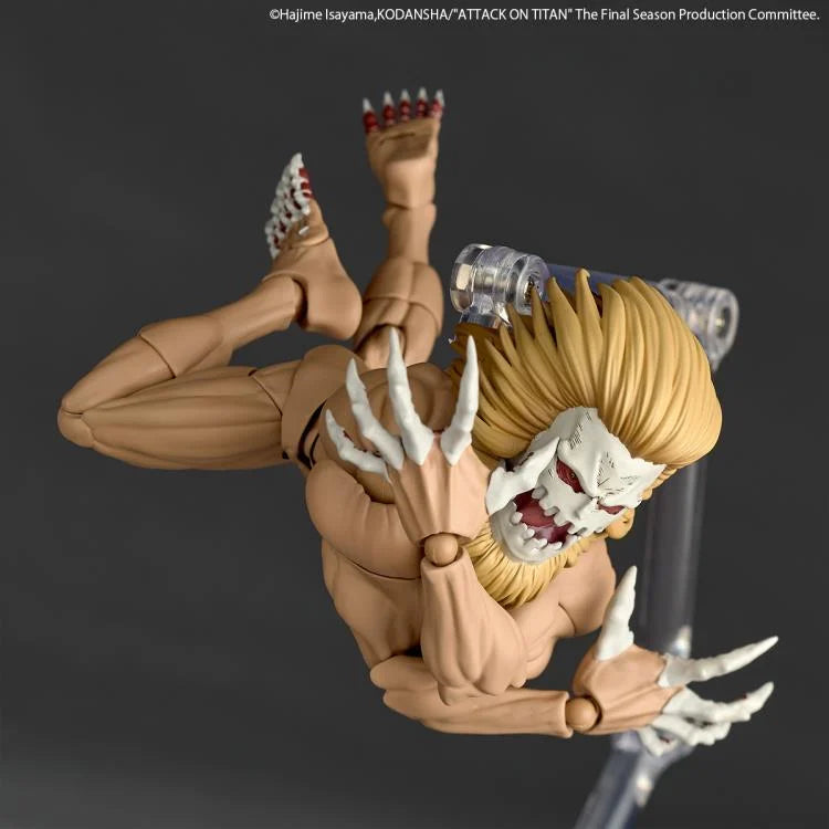 Attack on Titan Amazing Yamaguchi Revoltech NR102 Jaw Titan Action Figure